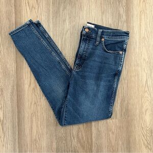 Madewell 10” High Rise Skinny Jeans Size 31 Style MA616